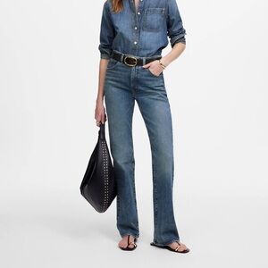 Madewell Tall Relaxed Bootcut Jeans in Concho Wash Size 31T